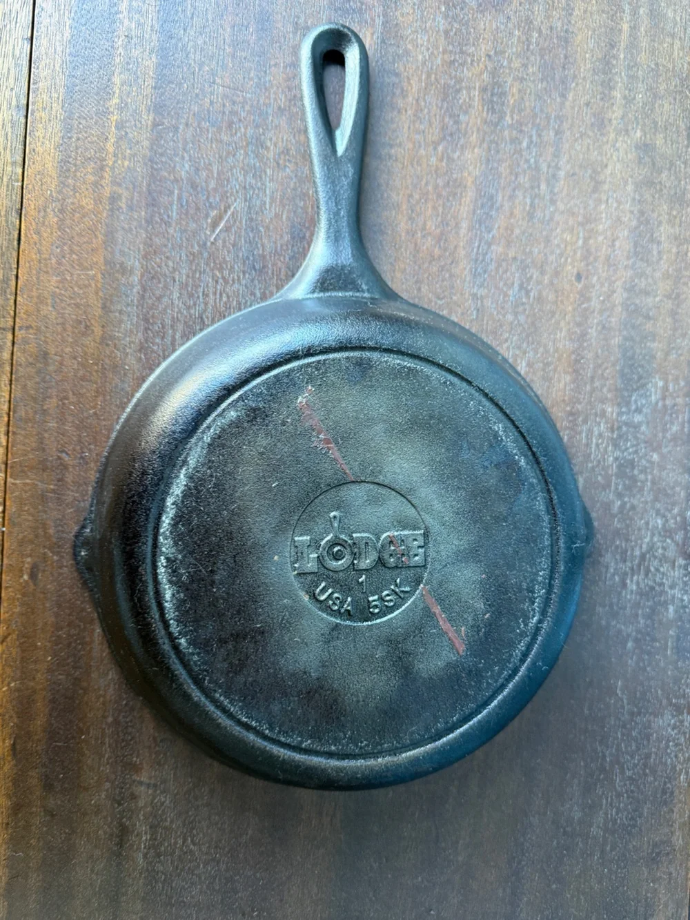 Lodge 5SK Cast Iron Skillet 8